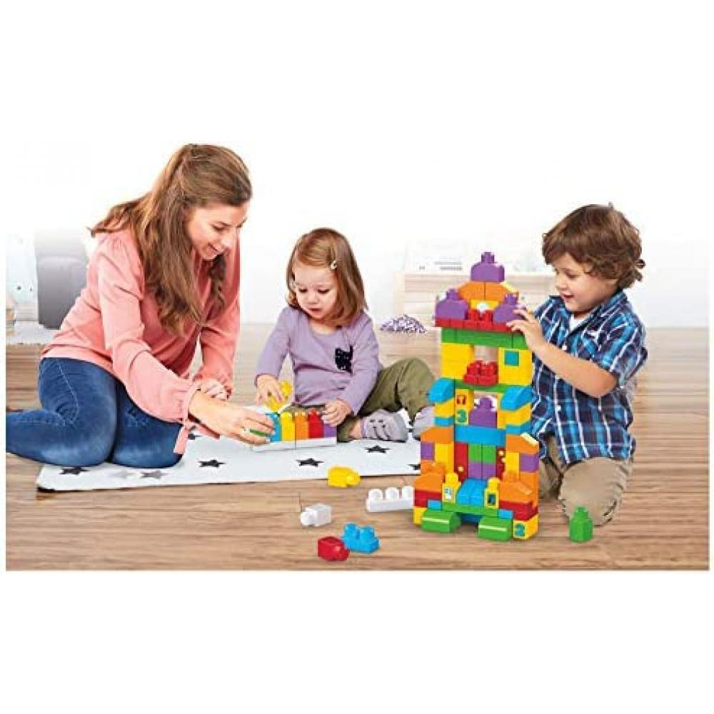 Mega Bloks / Let's get learning playset, 150 pcs, 1+ - 7