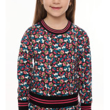 Girls' All-Over Floral Print Long Sleeves Multicolor Dresses (2-3 YRS) - 5 miniature