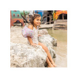 Swim Essentials, Swimming armbands, Pink blossom,  Inflatable, 2-6 years - 3 miniature