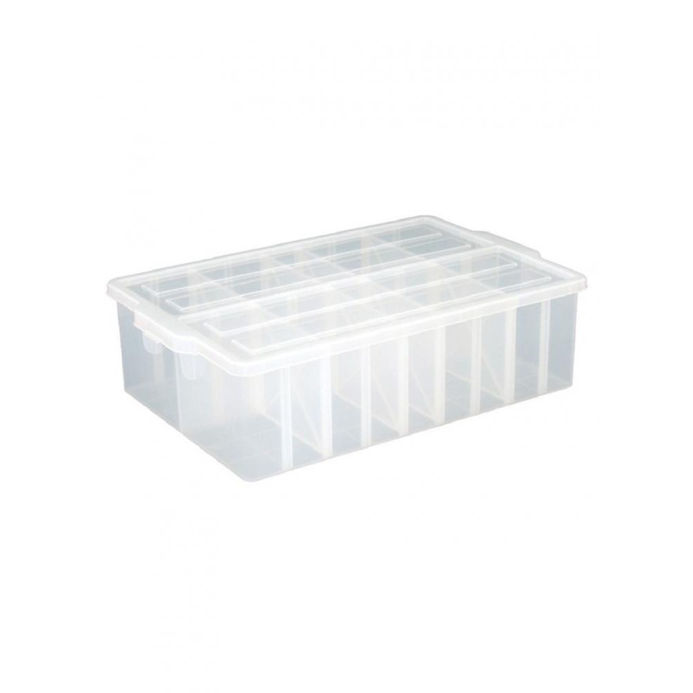 Pearl Life Craft and Media Organizer Box, Translucent - 5
