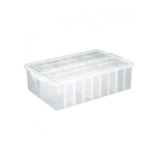 Pearl Life Craft and Media Organizer Box, Translucent - 5 miniature