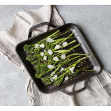 Lodge Chef Style Square Grill Pan Cast Iron 11 inch - 4 miniature