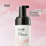 HI VOLUME AIR MOUSSE - root volume mousse for lift, thickening, and care, ideal for thin, damaged hair, sweet vanilla scent, 150ml - 4 miniature