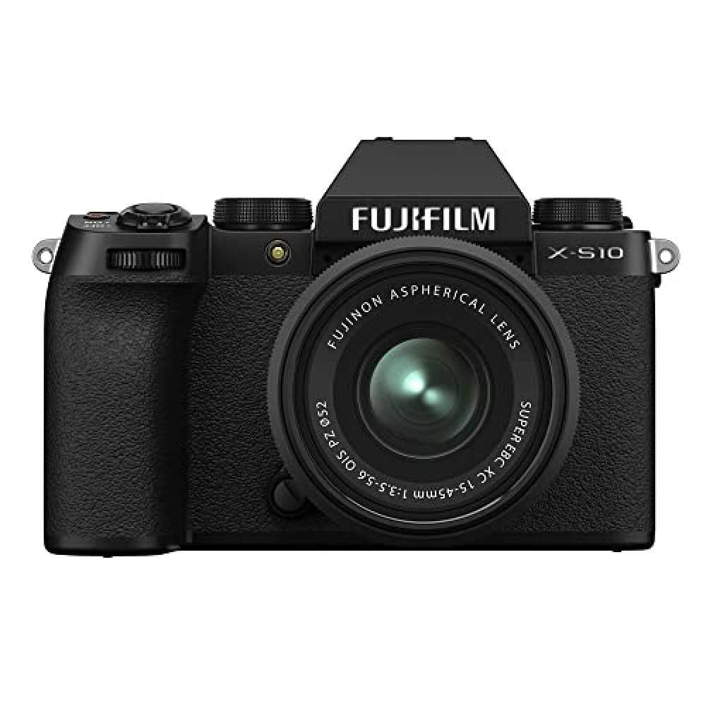 Fujifilm X S10 Mirrorless Digital Camera XF15 45 mm Lens Kit, Black, 16670106, XS10, 15-45 Kit - 2