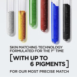 كريم أساس / لوريال باريس ، TRUE MATCH ، قابل للمزج بشكل فائق ، 6.N Honey ، 1.0 أونصة سائلة (30 مل) - 5 miniature