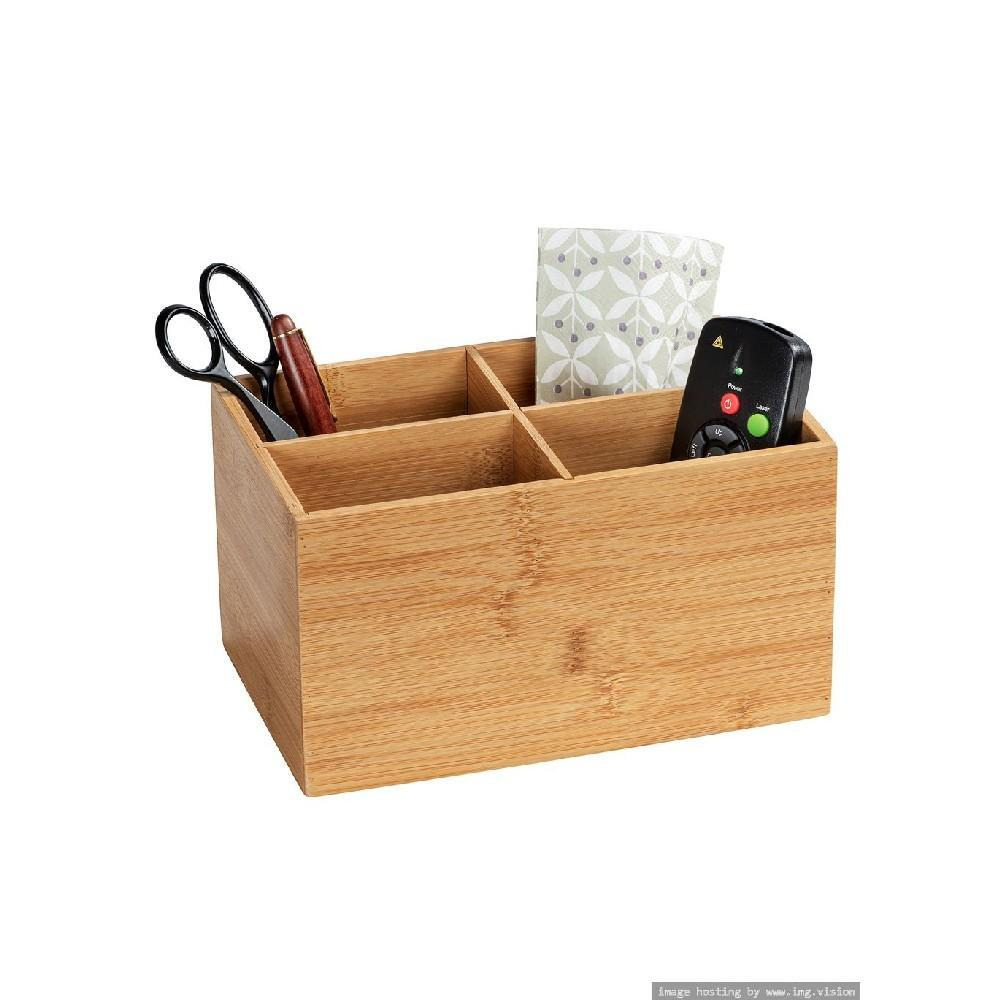 Wенко Big Bath Box С 4 ОТДЕЛЕНИЯМИ Мод. Терра Бамбук - 3