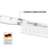 Fissman 5'' Santoku Knife LINZ (steel X50Cr15MoV) - 3 miniature