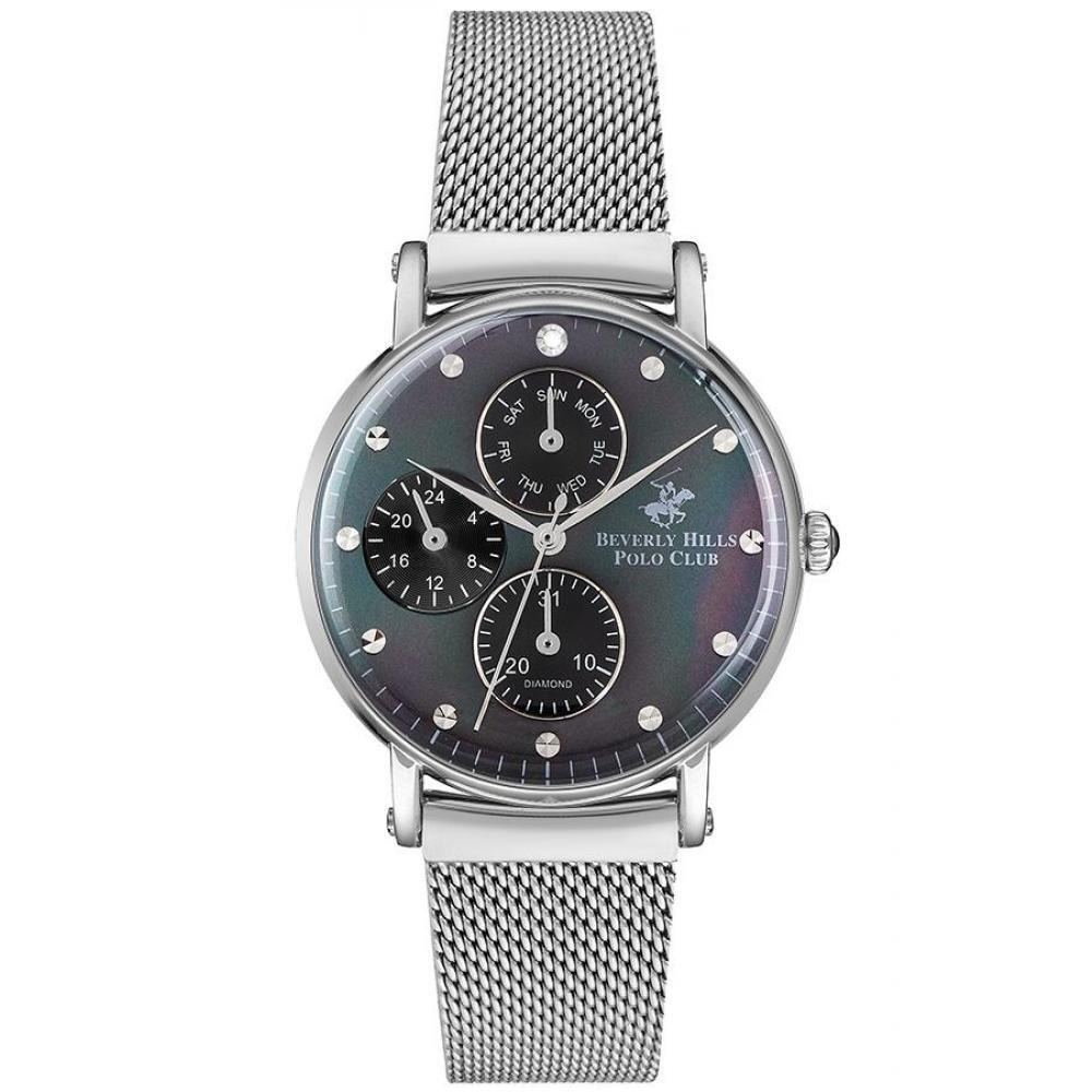 بيفرلي هيلز بولو كلوب ساعة عملية كاجوال نساء انالوج بعقارب ممسحة - BP3252X.350 - 1