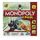 Hasbro Monopoly JUNIOR Game - 1 miniature