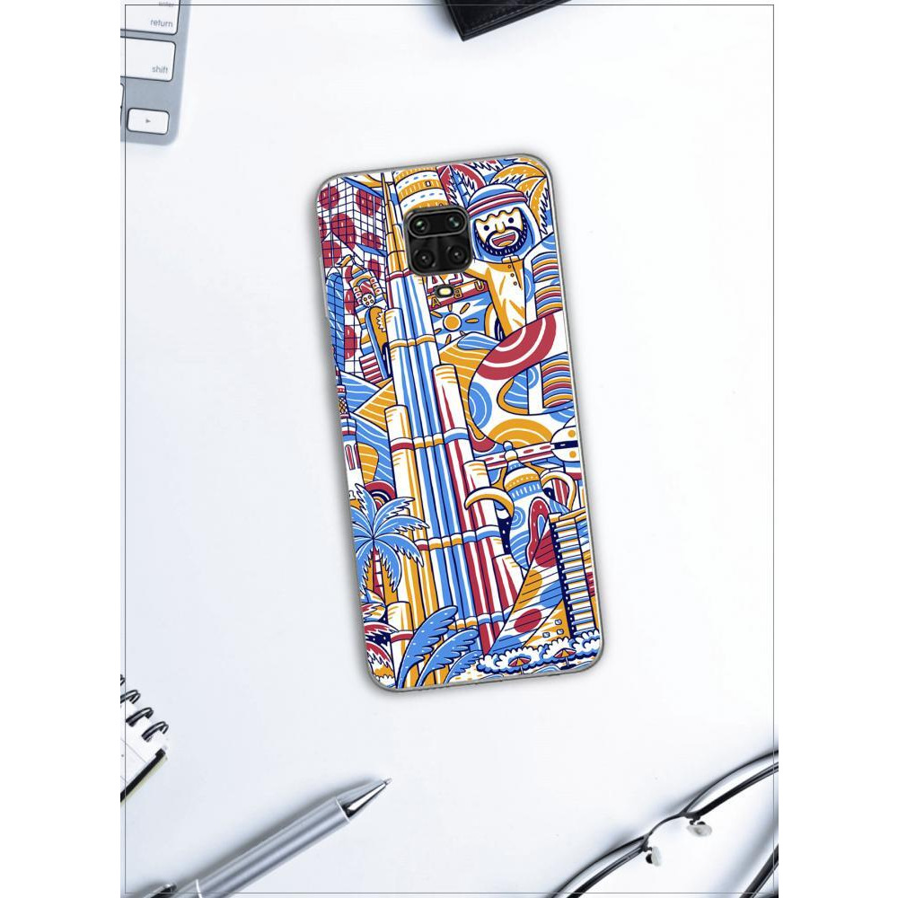 Protective Case Cover for Xiaomi Redmi Note 9S / Note 9 Pro Welcome to Dubai - 4