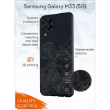Protective Case Cover for Samsung M33 (5G) The map of Dubai - 2 miniature