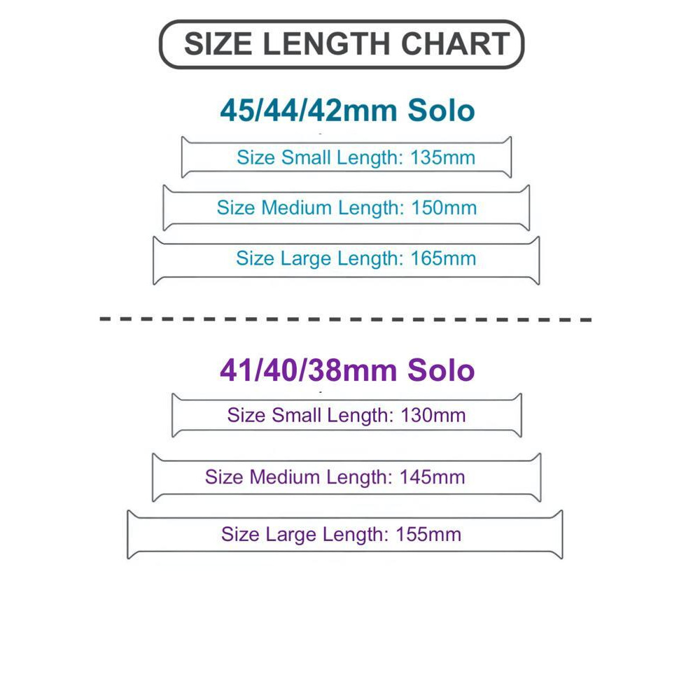 Сменный Силиконовый Ремешок Perfii Для Apple Watch 41/40/38 Мм Серии 8/7/6/5/4/SE Большой - 3