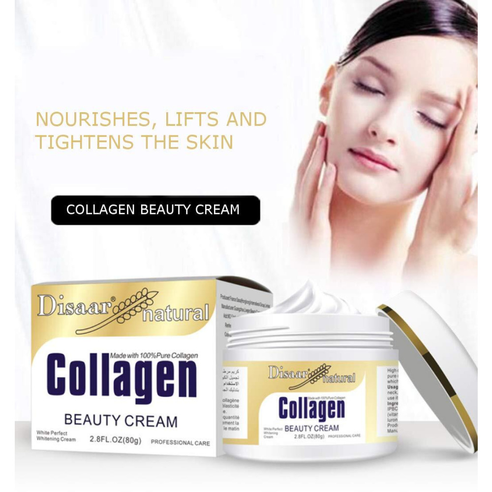 Disaar Beauty Collagen Cream, Anti-Wrinkles, 80g - 3
