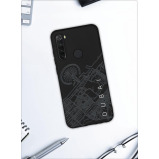 غطاء حماية لهاتف xiaomi Redmi Note 8 خريطة دبي - 4 miniature