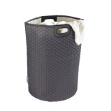Wenko Laundry Bin Wabo, Grey - 2 miniature