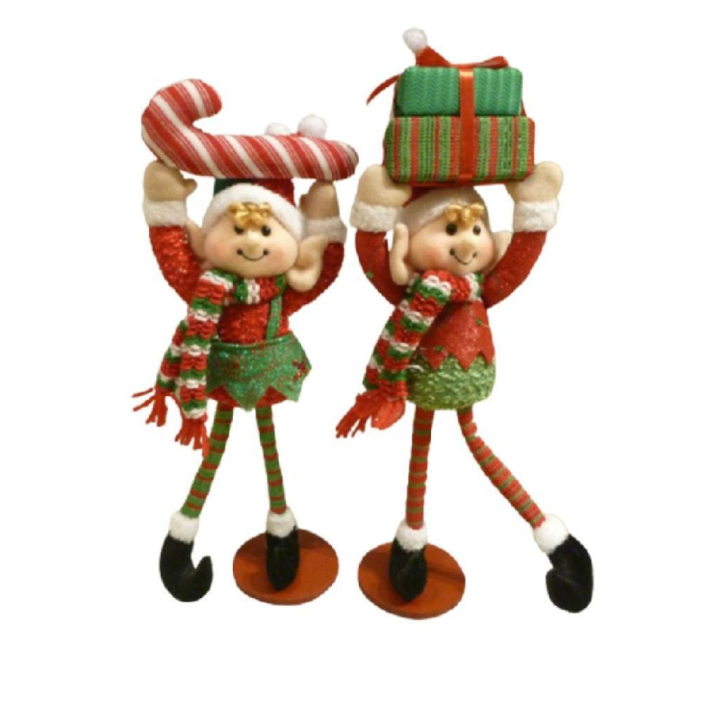 Swift 13 inch Elf Ornament Boy  Girl Assorted 1 Piece - 1