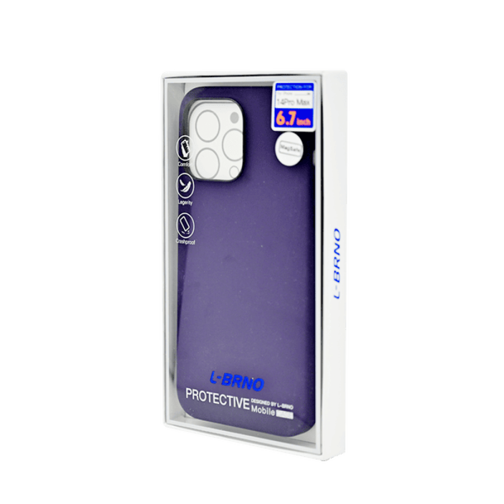 C Silicone Magsafe Case Iphone 14 Pro Max Elderberry - 3