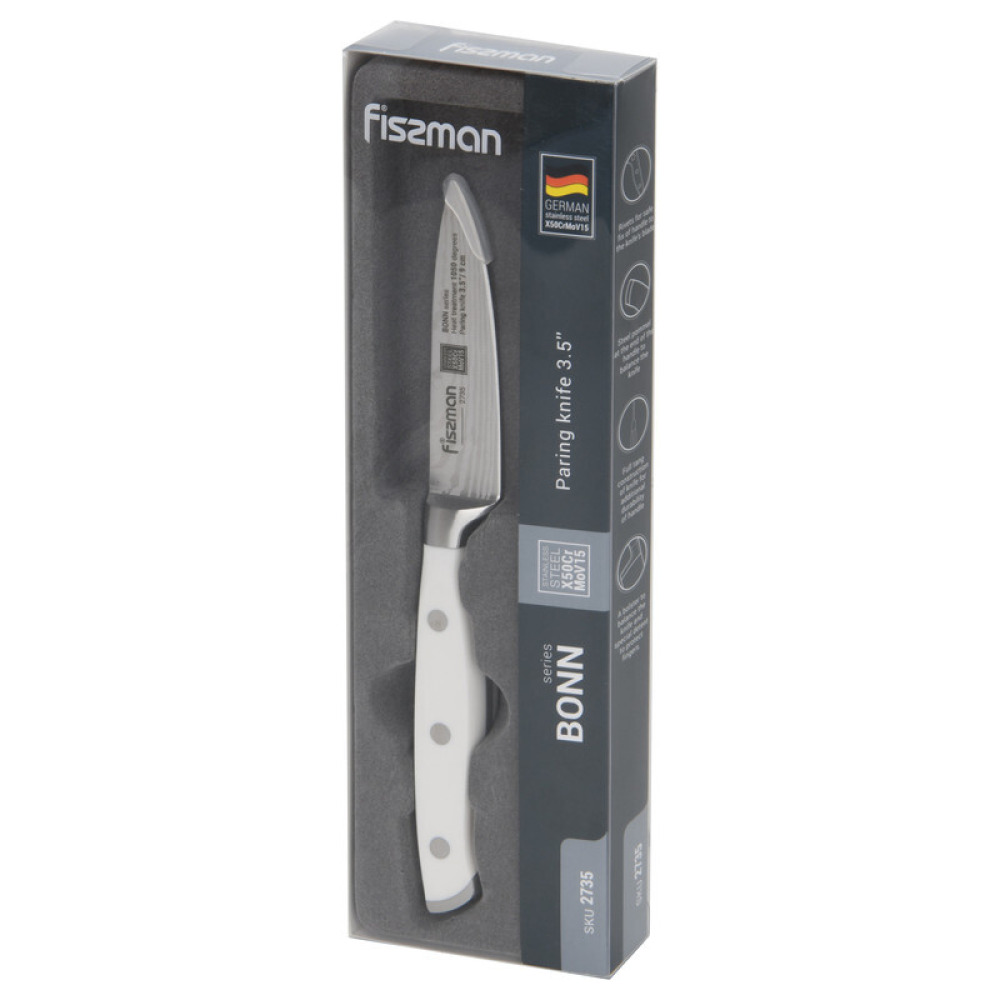 Fissman 3.5'' Paring Knife Bonn Stainless Steel - 6