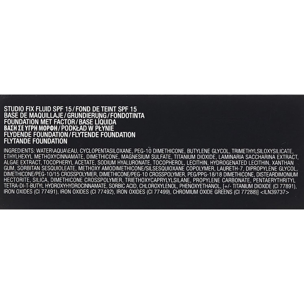 Mac Studio Fix Fluid Foundation Spf 15, Бежевый (NC20), 30 мл - 3