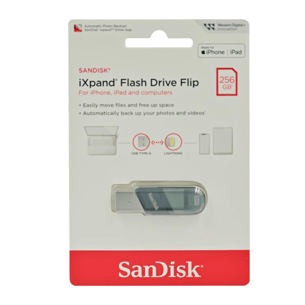 Флэш-Накопитель sandisk Ixpand, Раскладной, 256 ГБ, ЯСЕНЬ - 4