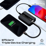 باور بانك بروميت فائق الصغر 30 واط بتقنية PD مع منافذ USB-C / Lightning وكابل ثنائي الاتجاه - 6 miniature