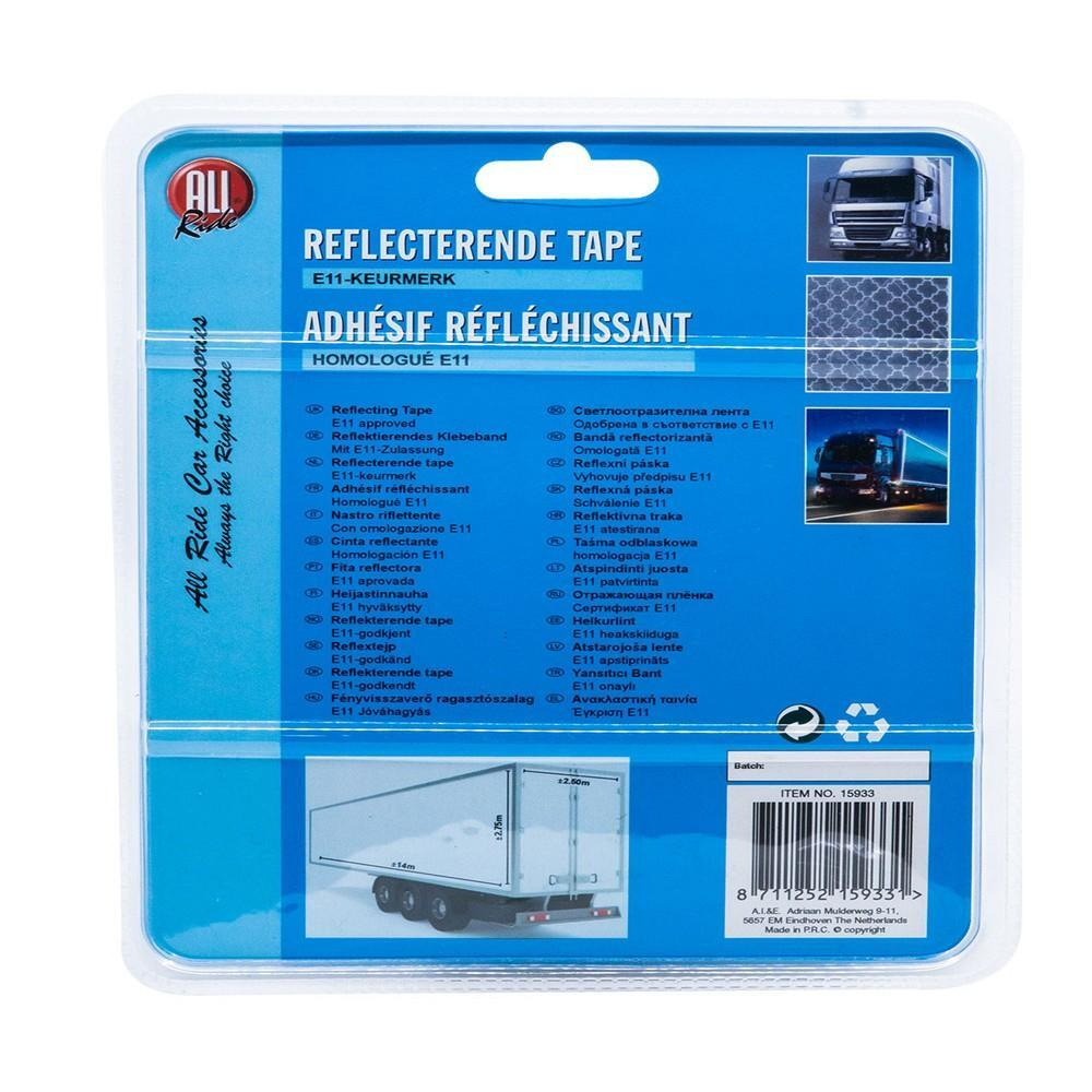 كل شريط ركوب فضي عاكس - 2