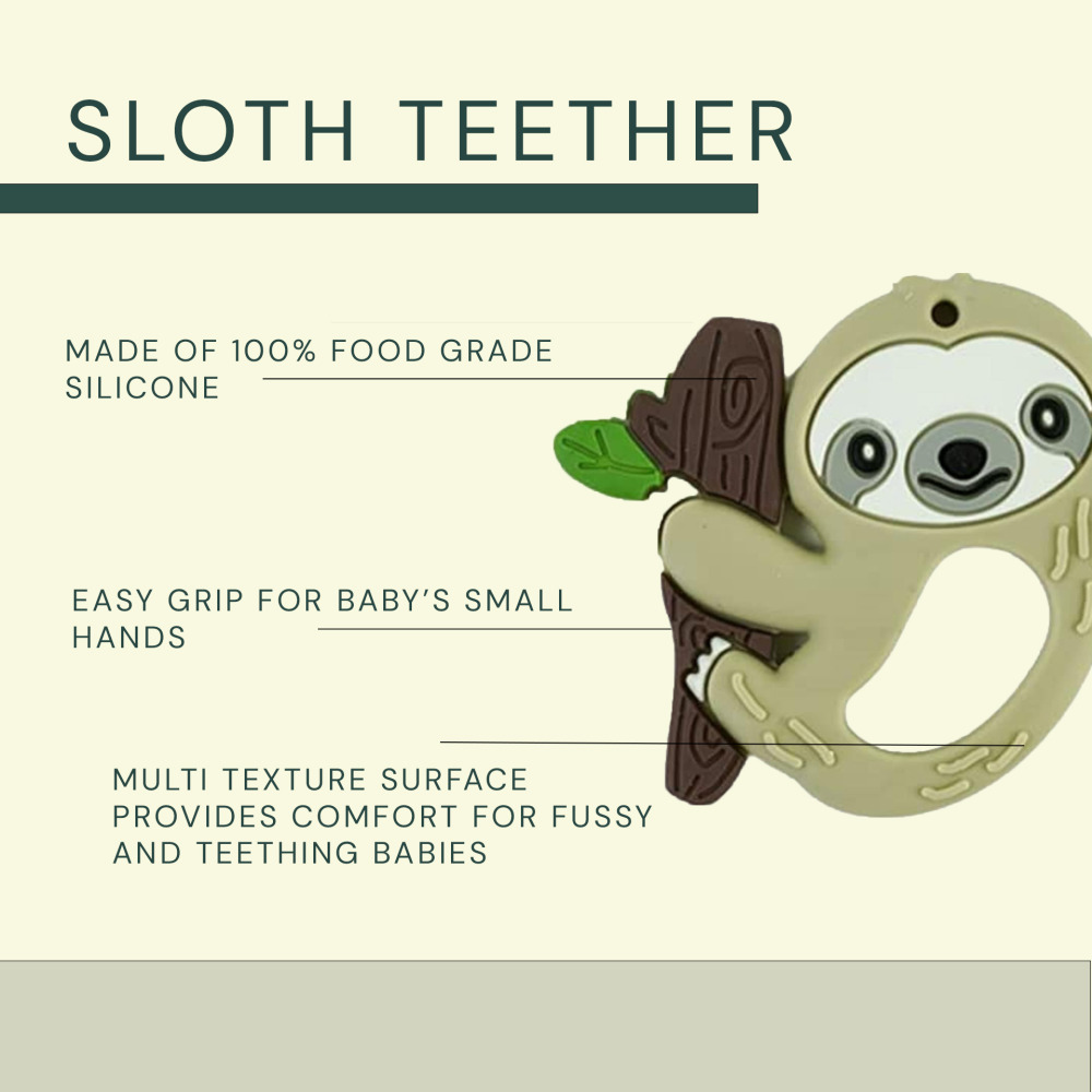 عضاضة مشغولة للطفل الكسلان الصغير - 4