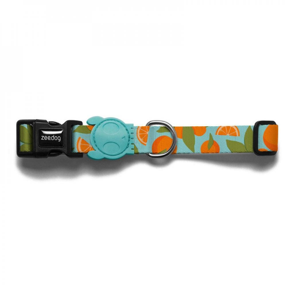 Zee.Dog Florida Collar - Blue \& Orange - L - 1