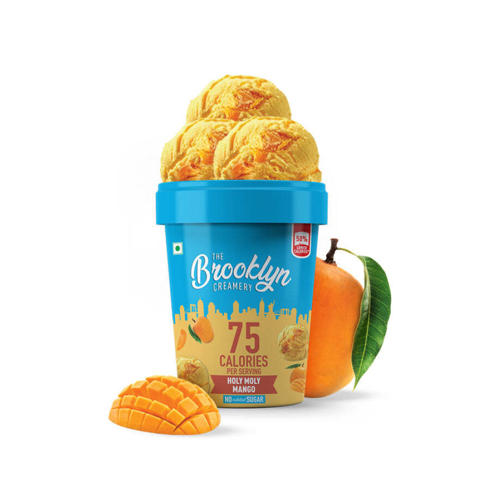 Ice Сream The Brooklyn Creamery Holy Moly Mango 450ml - 1