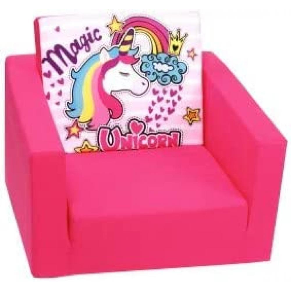Delsit Toddler Single Sofa Bed- Magic Unicorn - 1