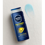 Nivea Men, Shower Gel for Body Power, Face & Hair, 500 ml - 4 miniature