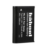 Hahnel HL X1 For Sony Digital Cameras Replacement for NP-BX1 1170mAh, 3.6V, 4.2Wh - Black - 1 miniature