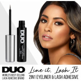 DUO / Adhesive eyeliner, Line it lash it, 3.5 g - 3 miniature