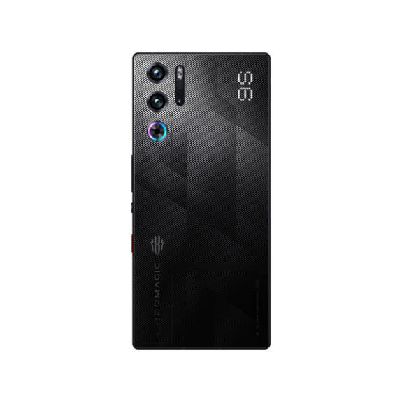 【美品】REDMAGIC 9 Pro Sleet 12GB/256GB Nubia Red Magic 9 Pro 5G Sleet Black 256GB + 12GB Dual-SIM