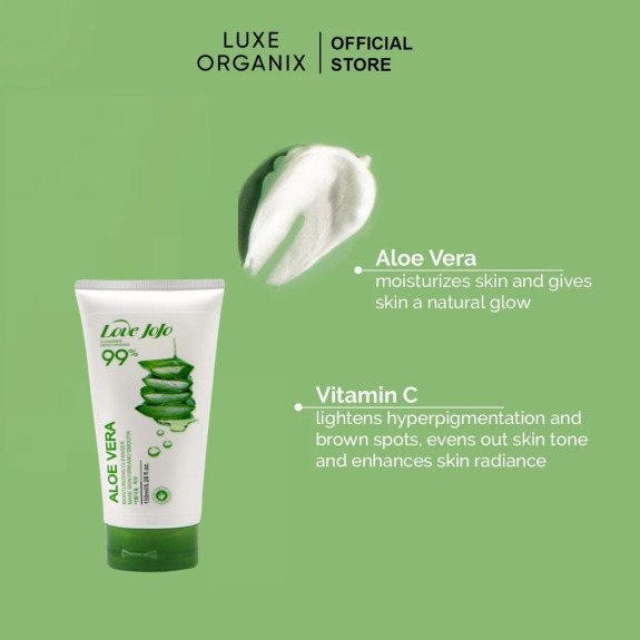 Buy Love Jojo Aloe Vera 99% Moisturizing Cleanser Hydrating & Soothing Skin  Care Soft & Well-Moisturized Skin 150ml in Dubai, UAE | WEE (00130002)