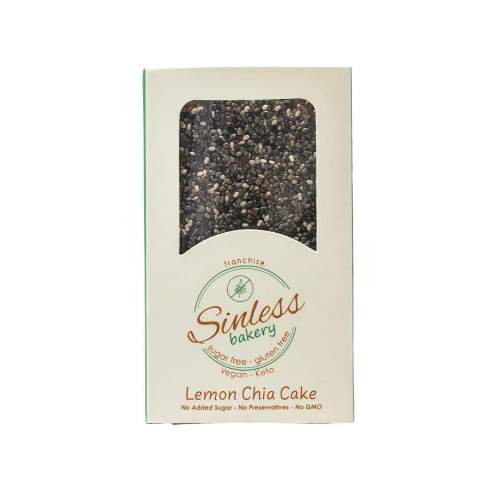 Sinless bakery / Gluten free, Lemon chia cake, 72 g - 1
