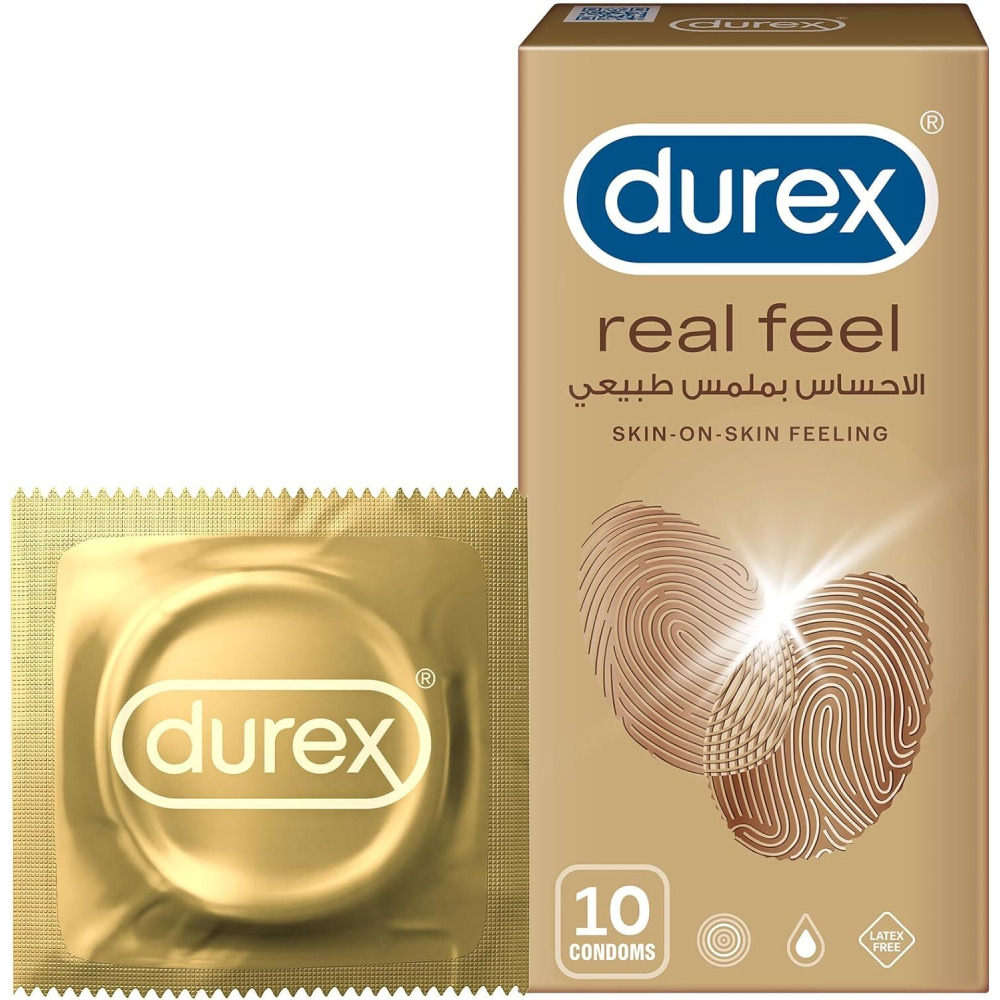 Презервативы Durex Real Feel для МУЖЧИН, Упаковка 10 ШТ. - 1