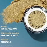 SEPHORA COLLECTION Colorful Eyeshadow - Glitter Finish 116 Glitter Fever - Bright Golden Glitter 0.99g - 4 miniature