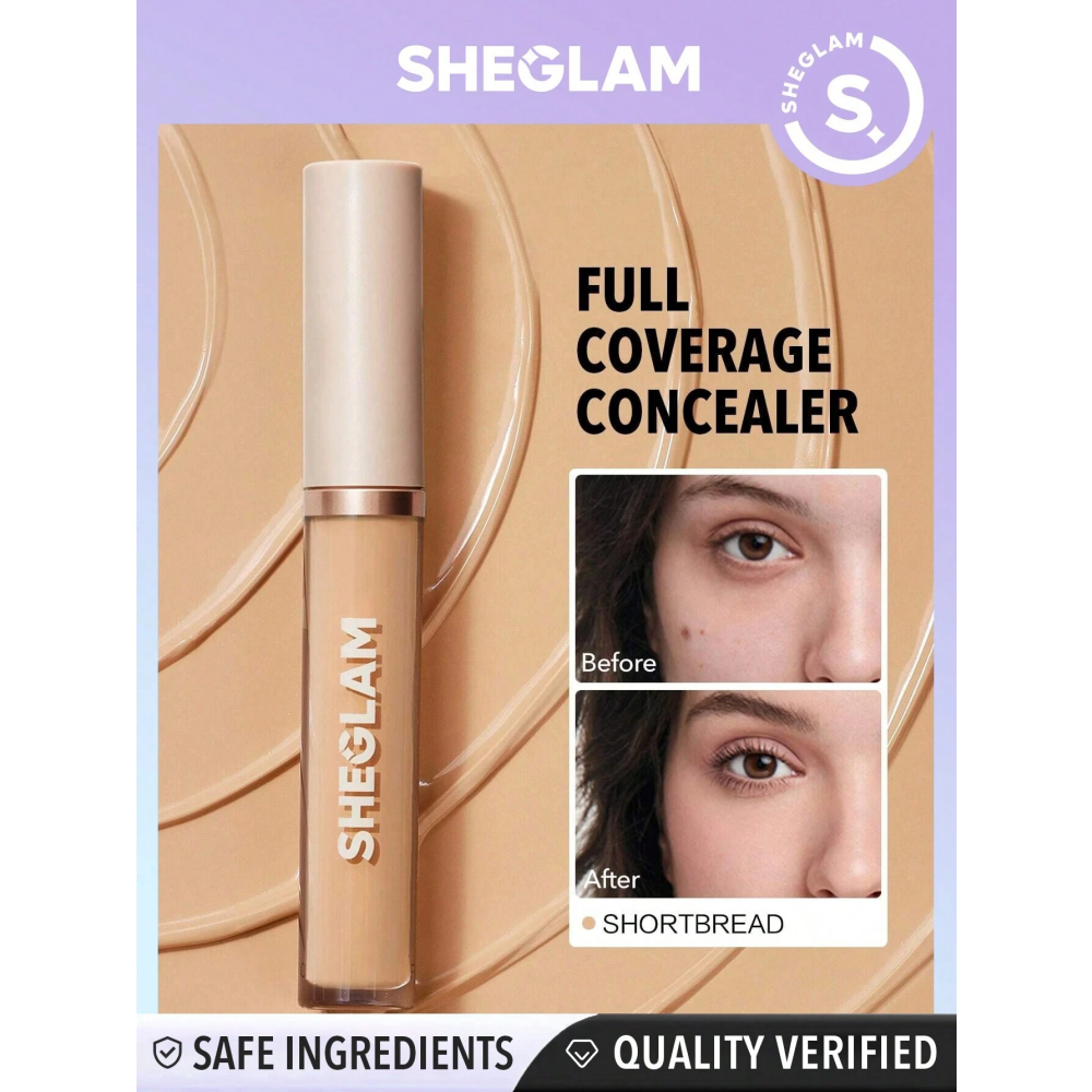 SHEGLAM, 12-Часовой Консилер С Полным ПОКРЫТИЕМ - Shortbread - 2