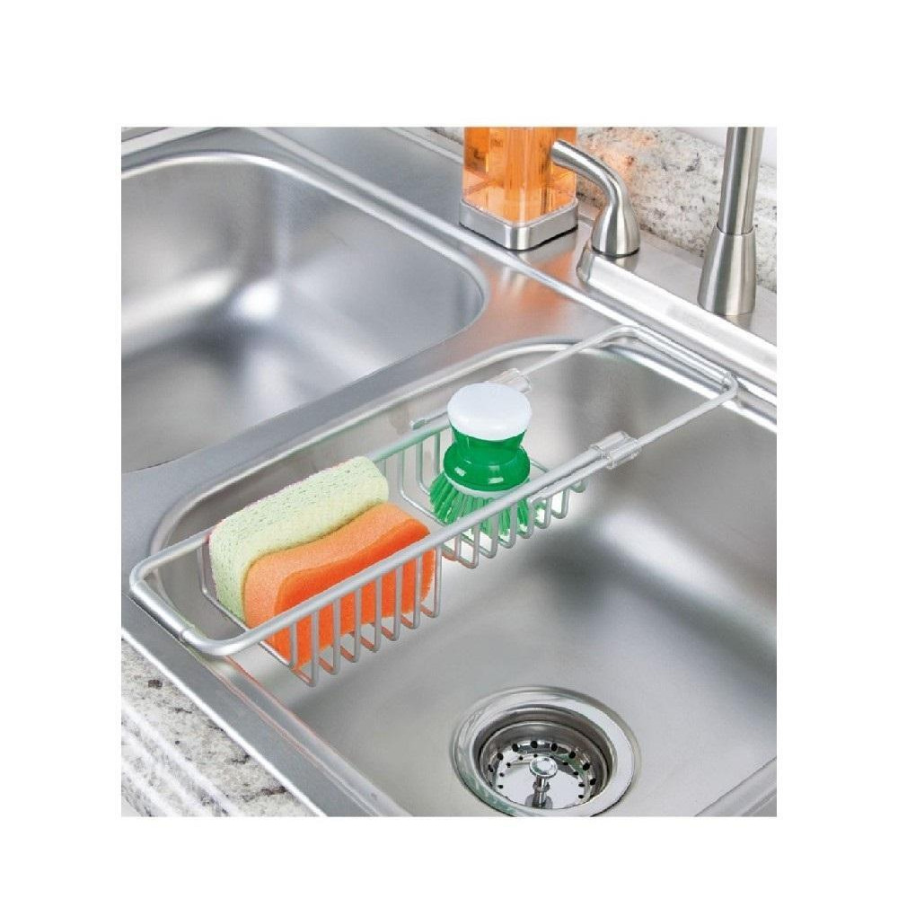 iDesign Metro Rustproof Over the Sink Tray, Silver, 51266ES - 1