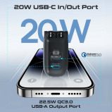 Promate Сверхкомпактный Настенный Зарядный Аккумулятор Power BANK 10000 мАч - 6 miniature