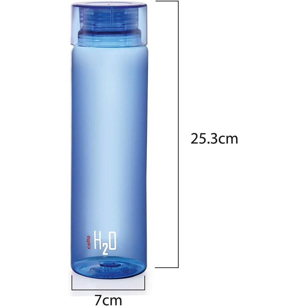 زجاجة تشيلو H2o غير قابلة للكسر، 1 لتر، مجموعة من 6 قطع - 5