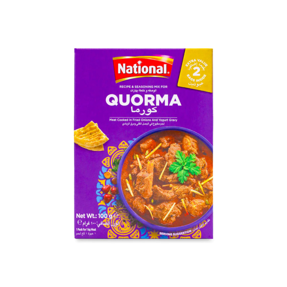 NATIONAL QUORMA MASALA 100GM - 1