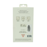 Жесткий Чехол Guess Magsafe С Жидким Силиконовым Логотипом Для IPHONE 14 Pro Plate Black - 3 miniature