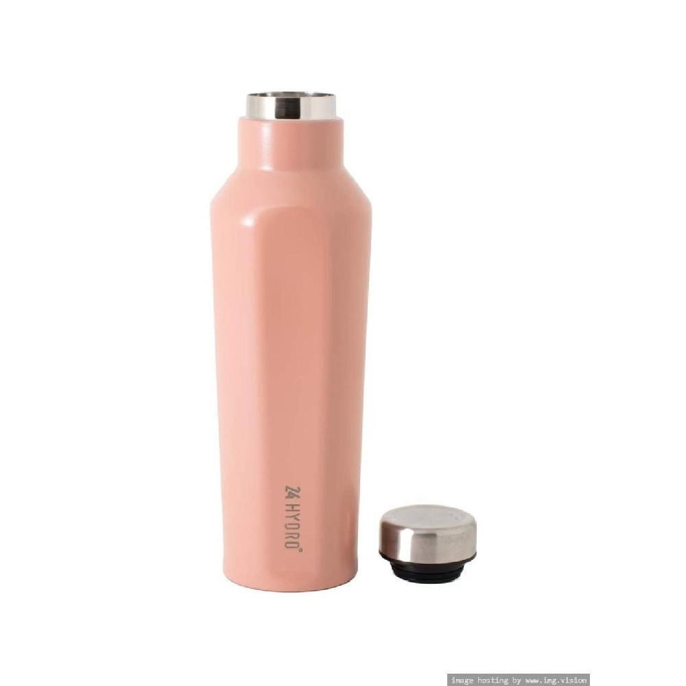 Neoflam Double Wall Stainless Steel Water Bottle 500ML Pink - 3