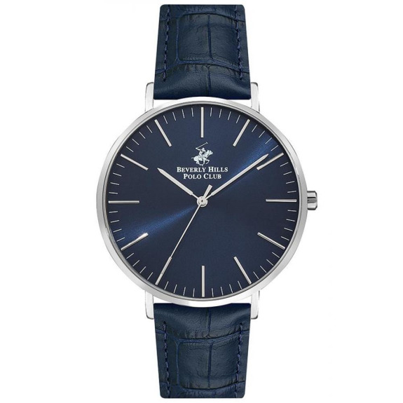 BEVERLY HILLS POLO CLUB Men's Analog Navy Blue Dial Watch - BP3129X.399