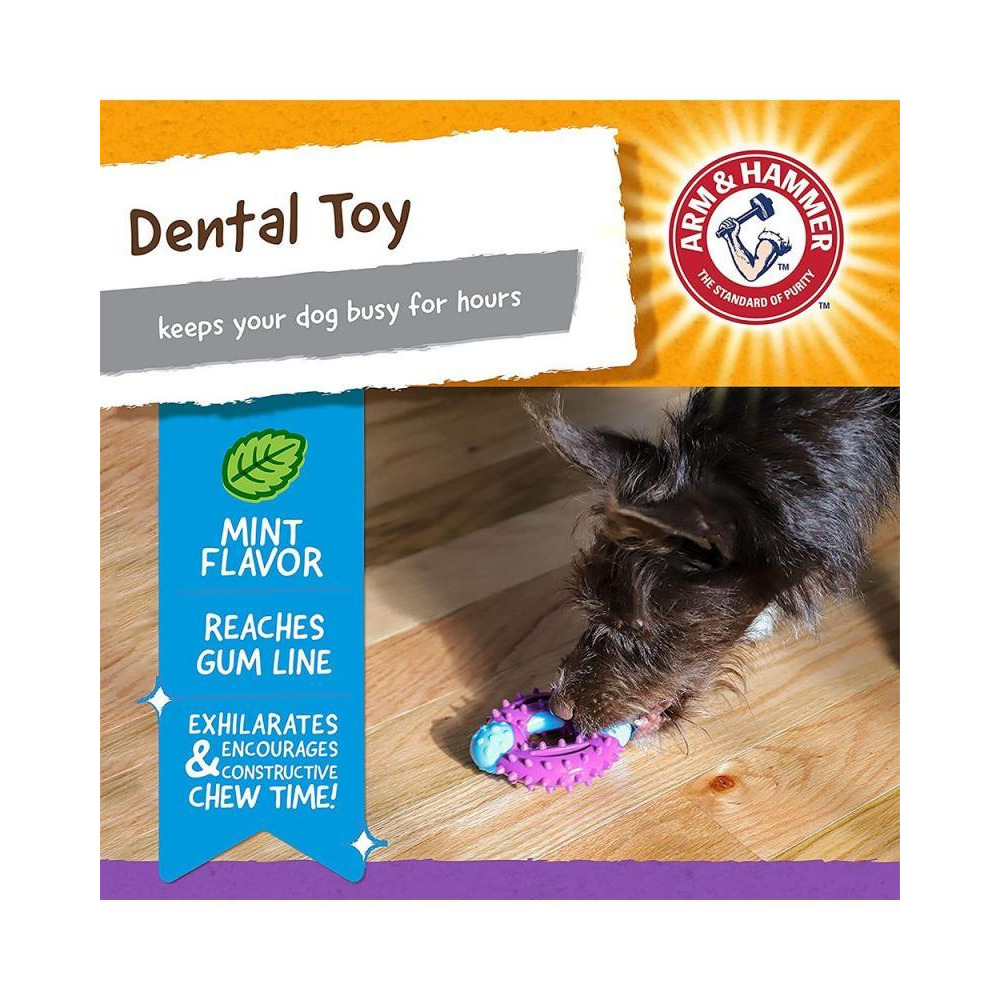 Arm and Hammer Pets Nubbies Orion Dog Dental Toy with Baking Soda - 3