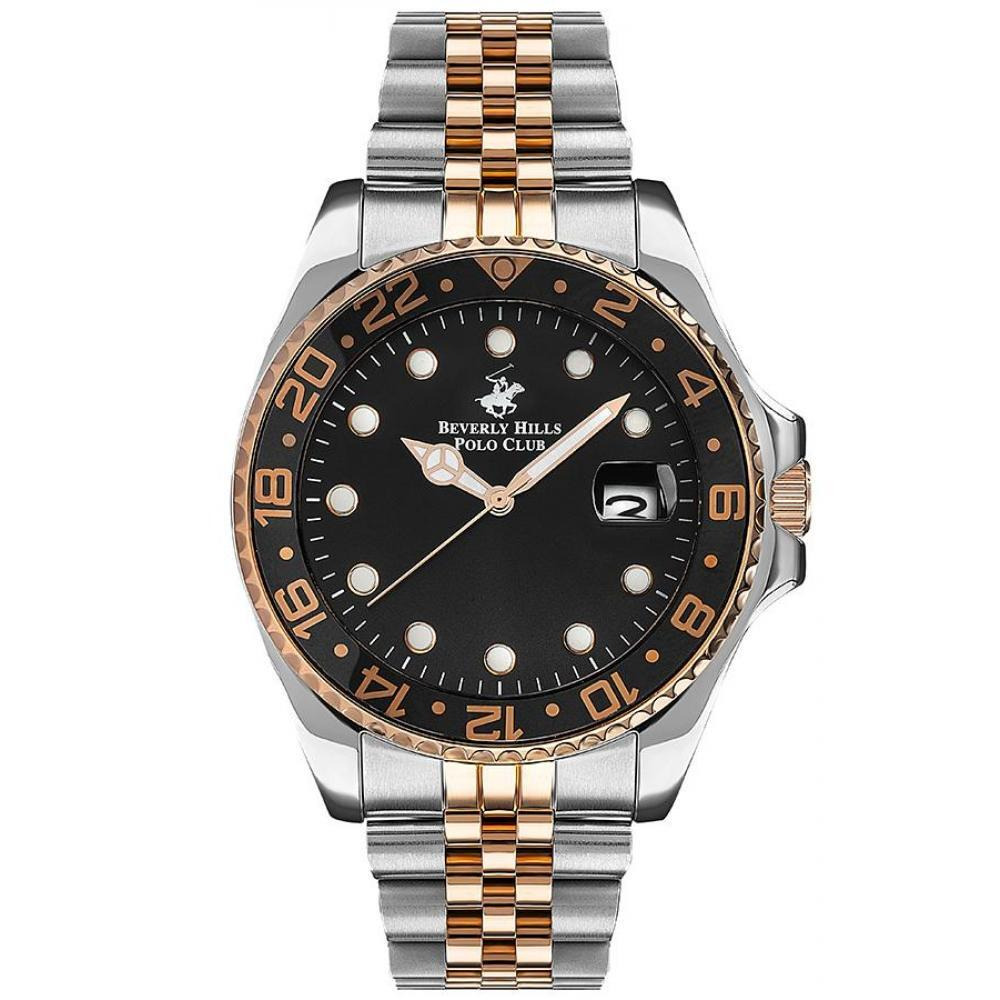 BEVERLY HILLS POLO CLUB Men's Analog Black Dial Watch - BP3126X.550 - 1