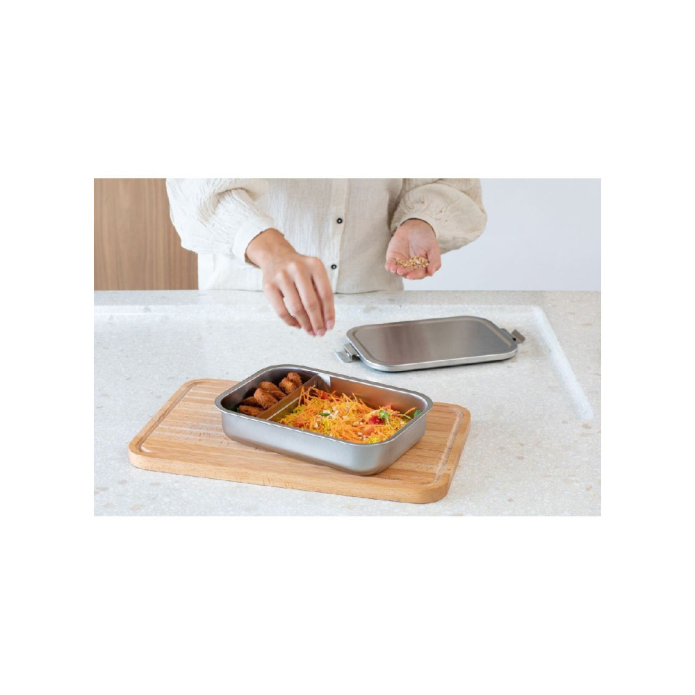 Brabantia Make \& Take Lunch Box Large Stainless Steel Matt - 4