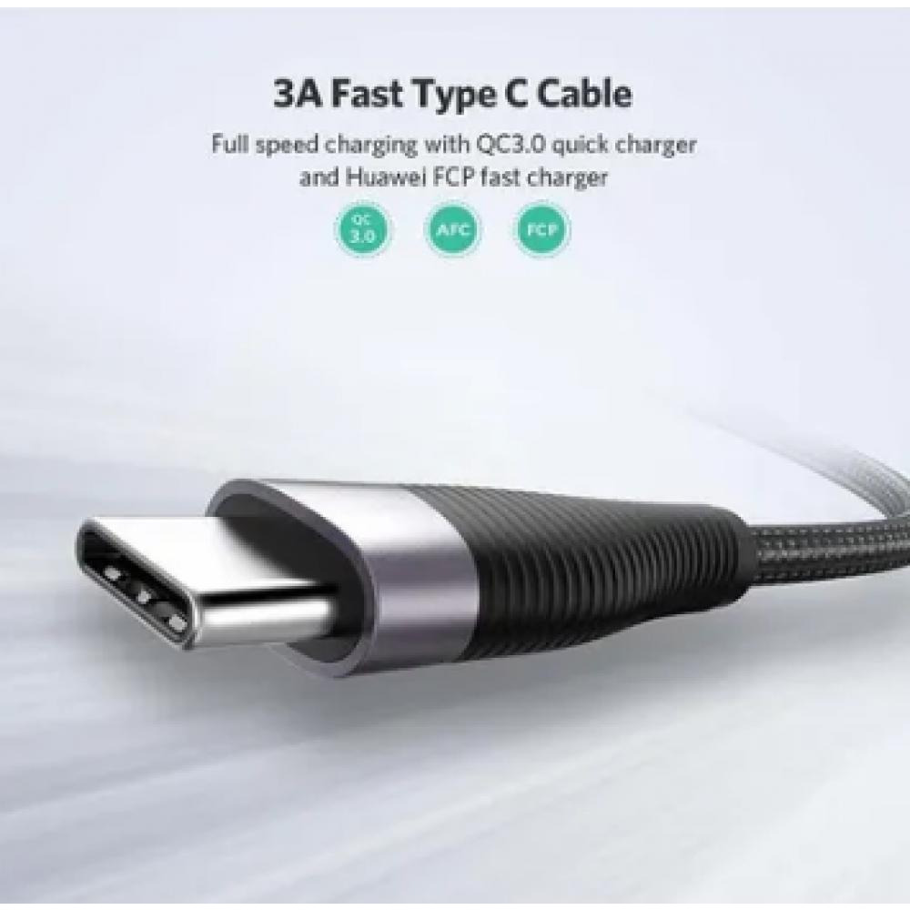UGREEN / Charging cable, Type-C fast home charge, Black - 2